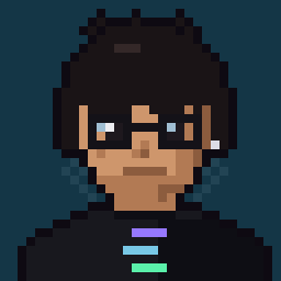 Pixel portrait of Rax